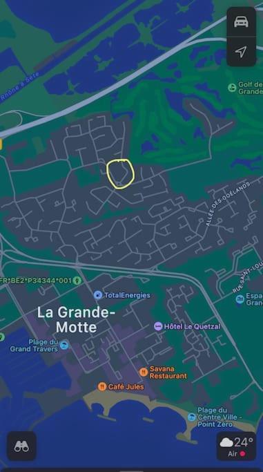 Magnifique Appartement Traversant Avec Vue Sur Le Golf La Grande Motte Exteriör bild